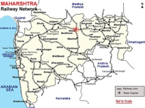 महाराष्ट्रातील रेल्वे मार्ग