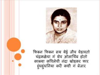 भावकवी कृ. ब. निकुंब