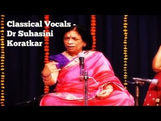 भेंडीबाजार घराण्याच्या ज्येष्ठ गायिका डॉ. सुहासिनी कोरटकर