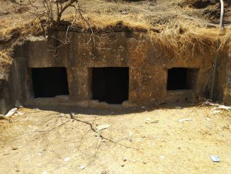 पर्वतीच्या टेकडीवरची लेणी