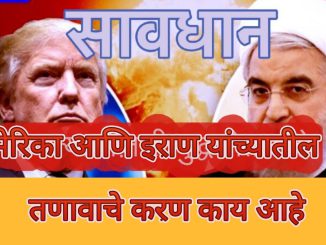 अमेरिका आणि इराण यांच्यातील तणावाचे कारण काय आहे ?